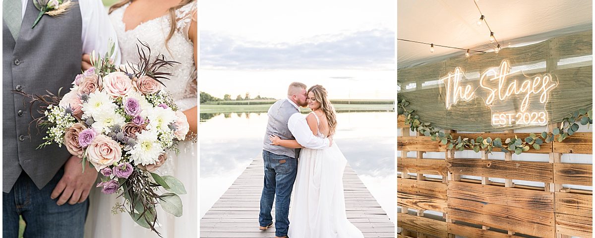 private property wedding in Peru, Indiana.